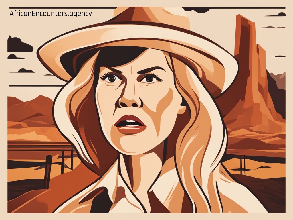 western woman angry